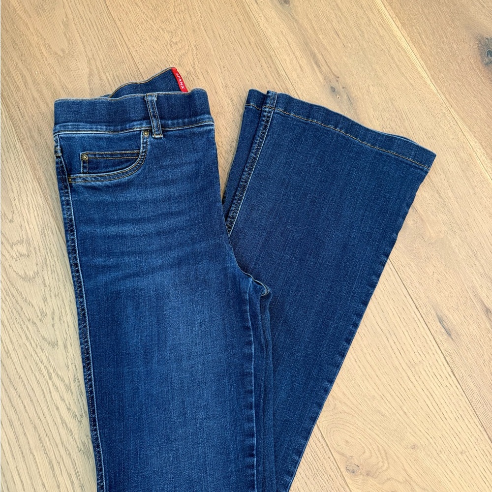 SPANX Dark Blue Flare Jeans